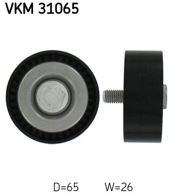 Obrázok Vratná/vodiaca kladka rebrovaného klinového remeňa SKF  VKM31065
